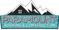 paramount roofing and construction logo